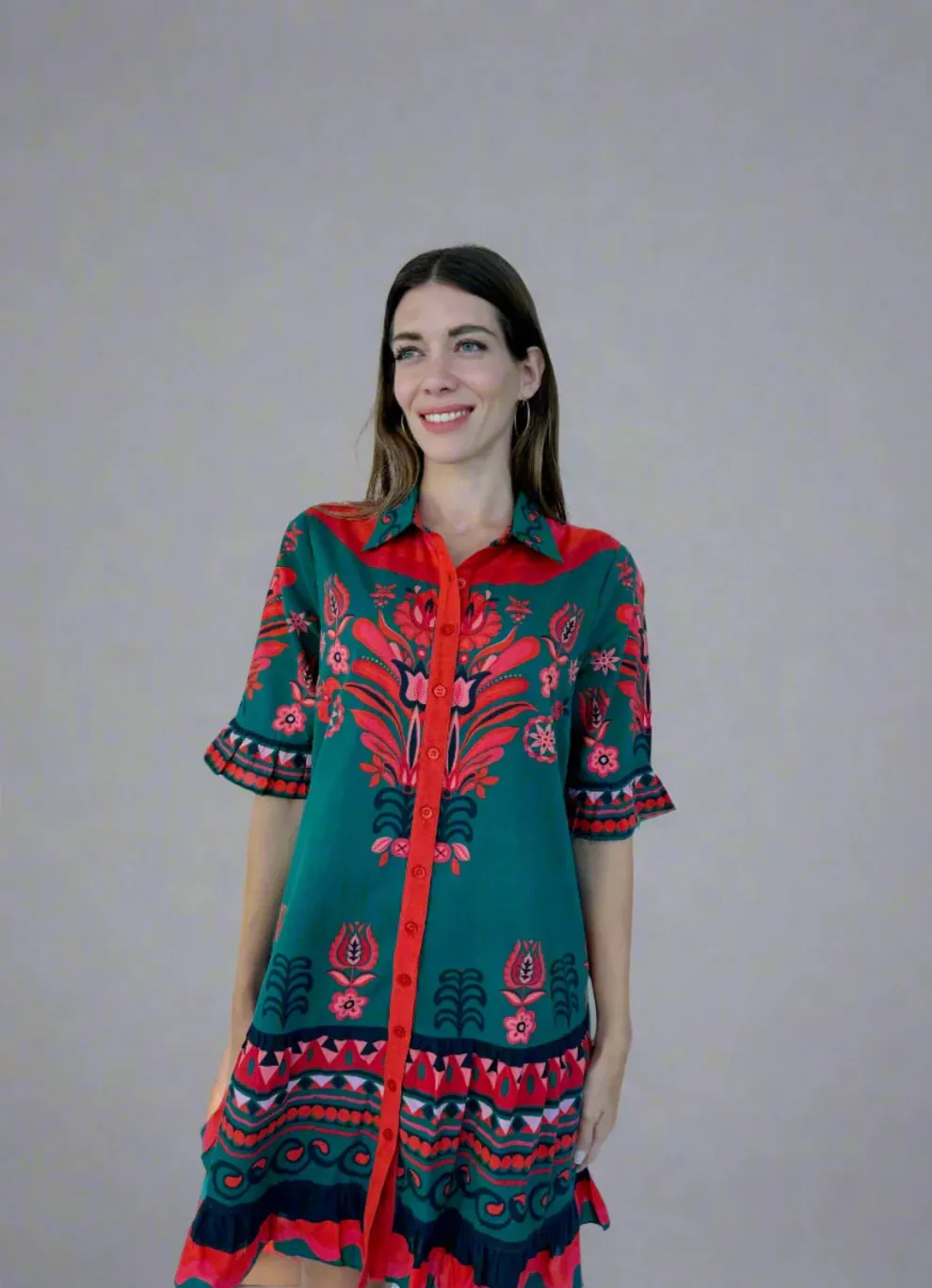 Lisbon Mini in Tulip Green sold by Beau & Ro product image thumbnail 2