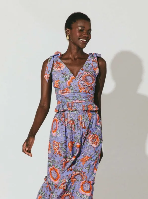 Carop Top in Manika sold by Beau & Ro