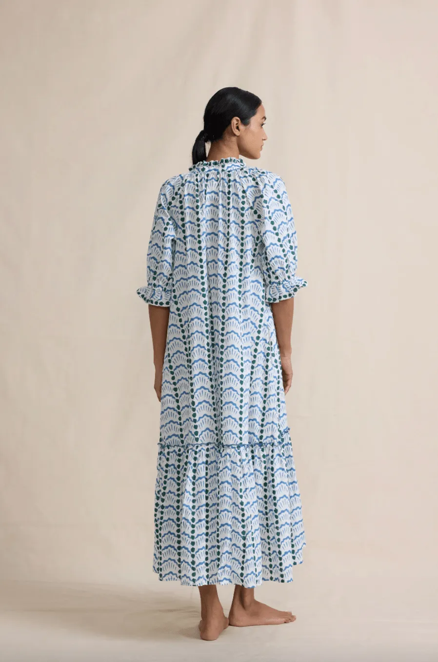 Shell We Dance? Dress in Deep Sea sold by Beau & Ro product image thumbnail 3