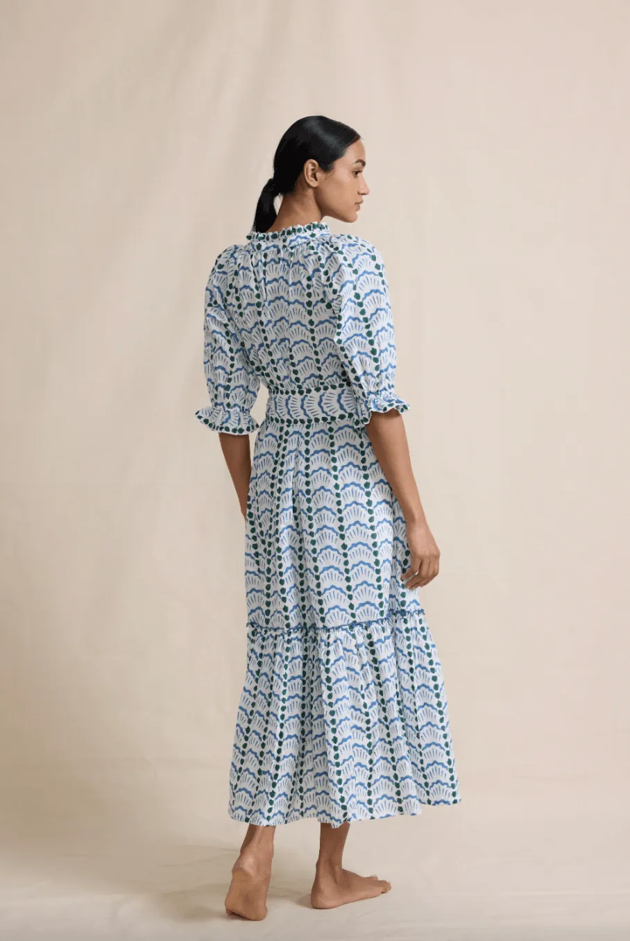 Shell We Dance? Dress in Deep Sea sold by Beau & Ro product image thumbnail 5