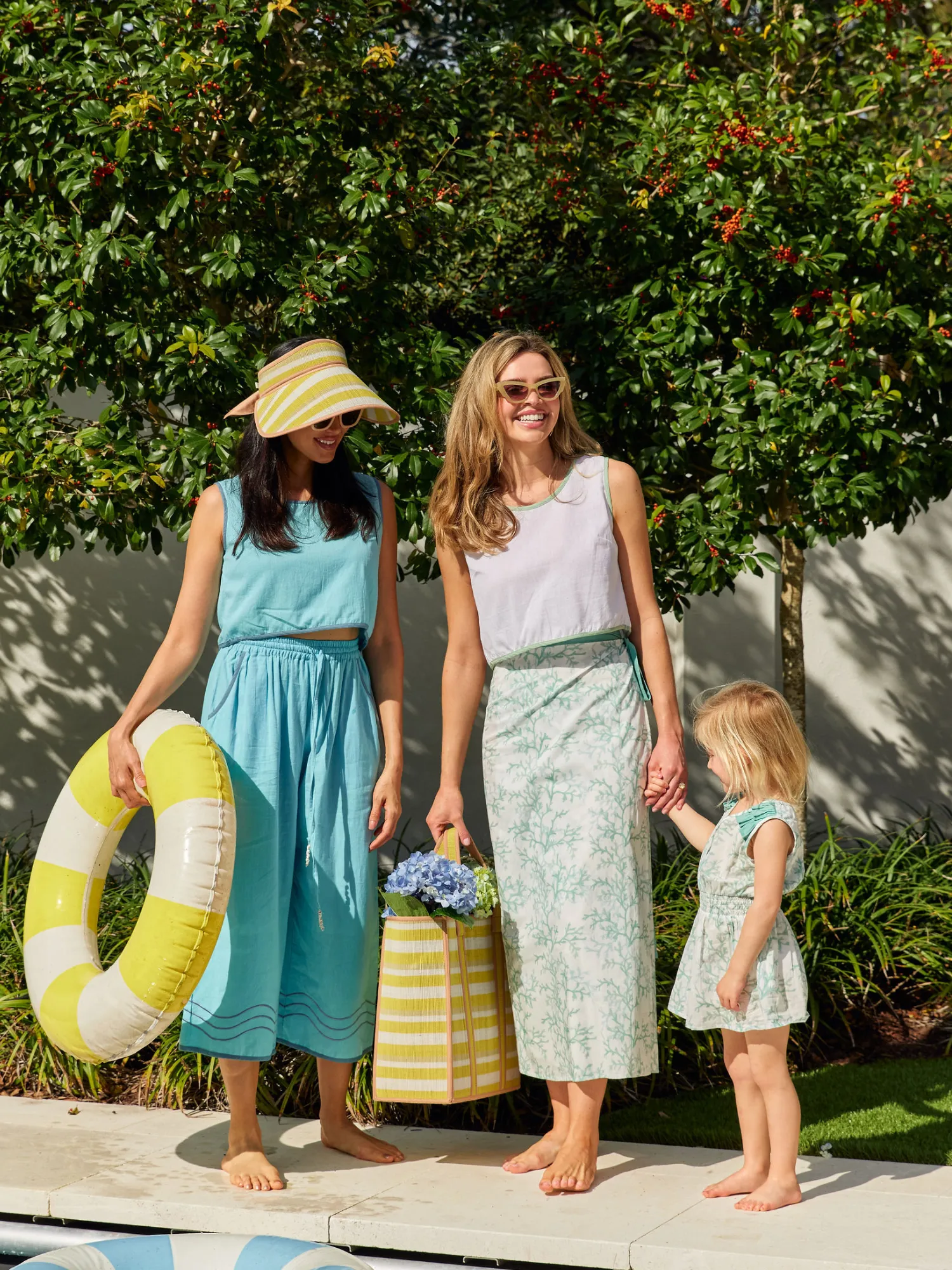 The Sarong Skirt | Green Coral sold by Beau & Ro product image thumbnail 2