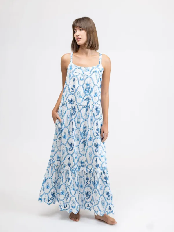 The Chase Dress | White Mermaid sold by Beau & Ro