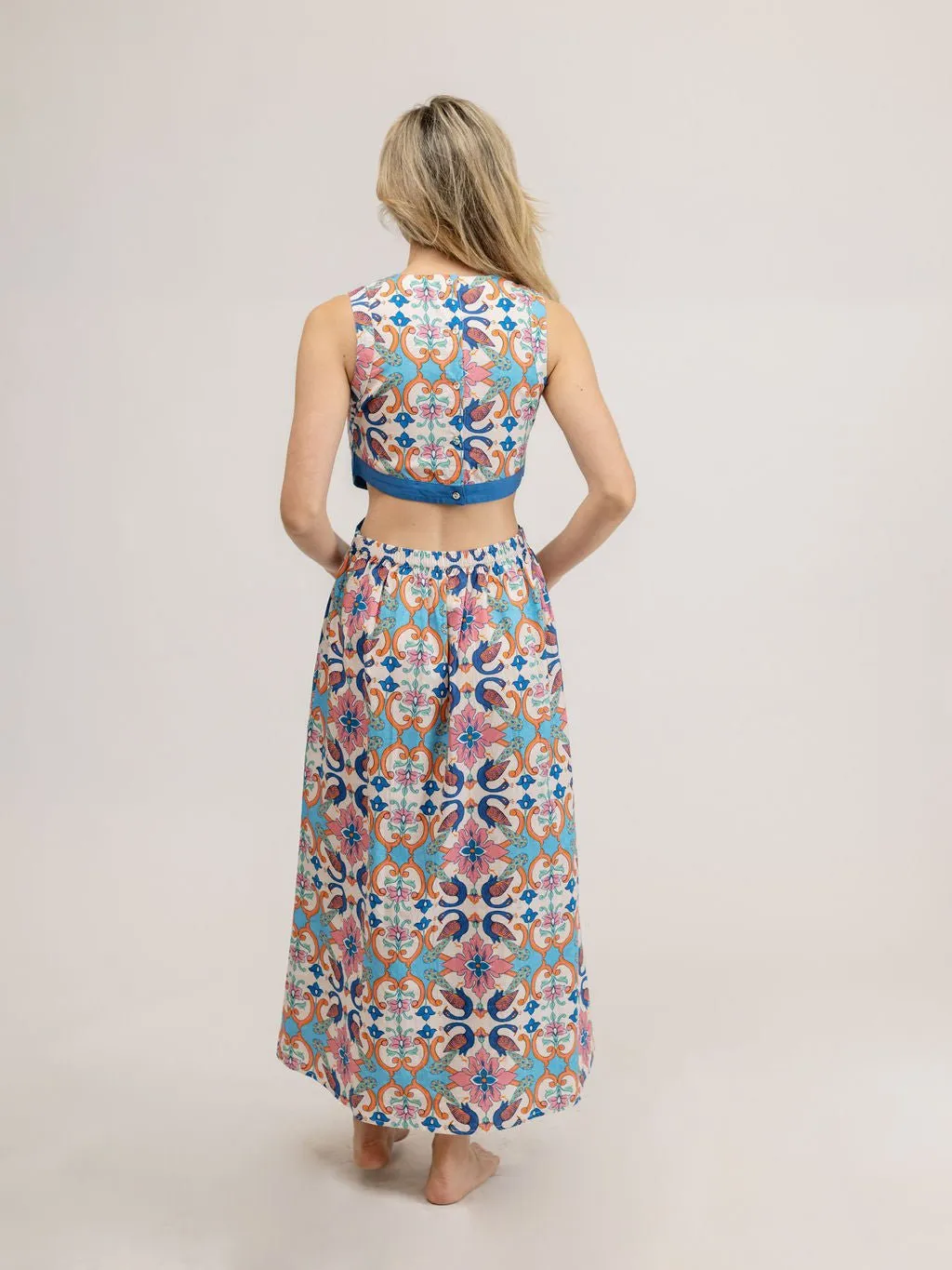 The Ava Dress | Summer Peacock sold by Beau & Ro product image thumbnail 3