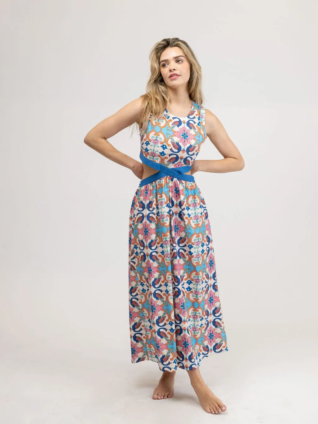 The Ava Dress | Summer Peacock sold by Beau & Ro