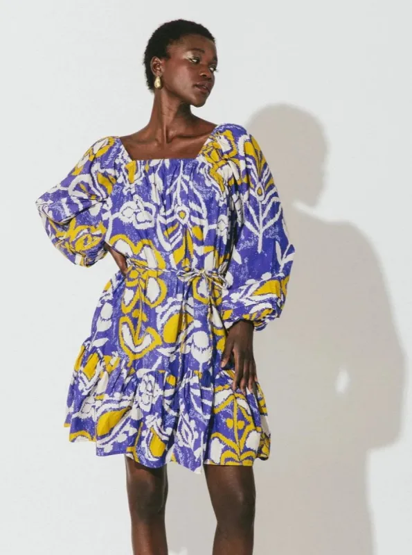 Pearl Mini Dress in Azores sold by Beau & Ro