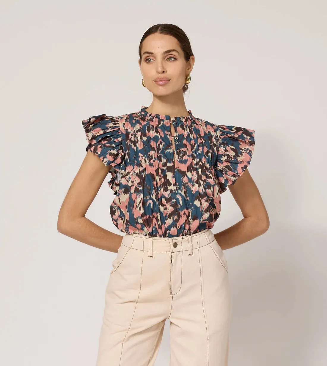 Maritza Blouse in Le Jules sold by Beau & Ro product image thumbnail 2