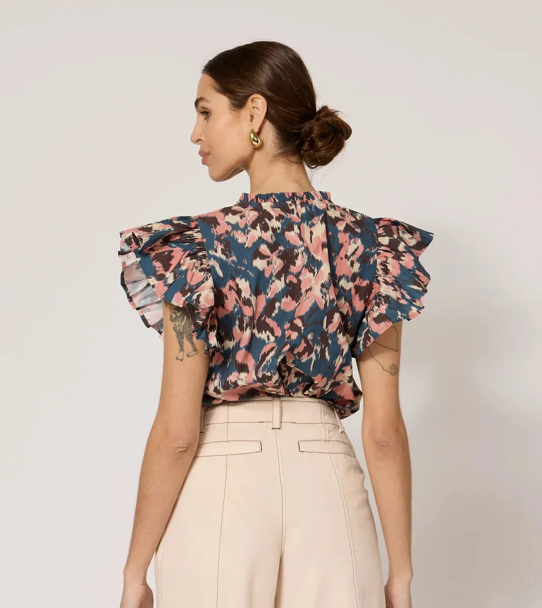 Maritza Blouse in Le Jules sold by Beau & Ro product image thumbnail 5