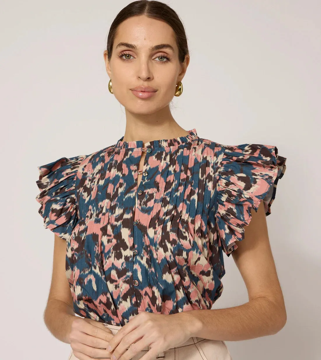 Maritza Blouse in Le Jules sold by Beau & Ro product image thumbnail 4