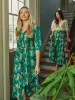 The Eloise Dress | Green Cheetah sold by Beau & Ro