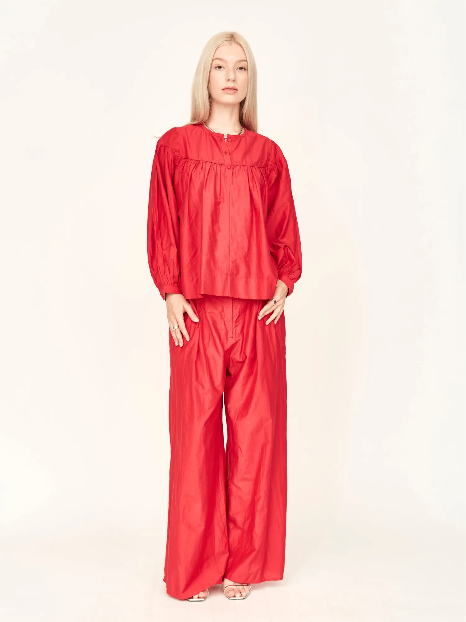 Callistoga Pant in Red sold by Beau & Ro