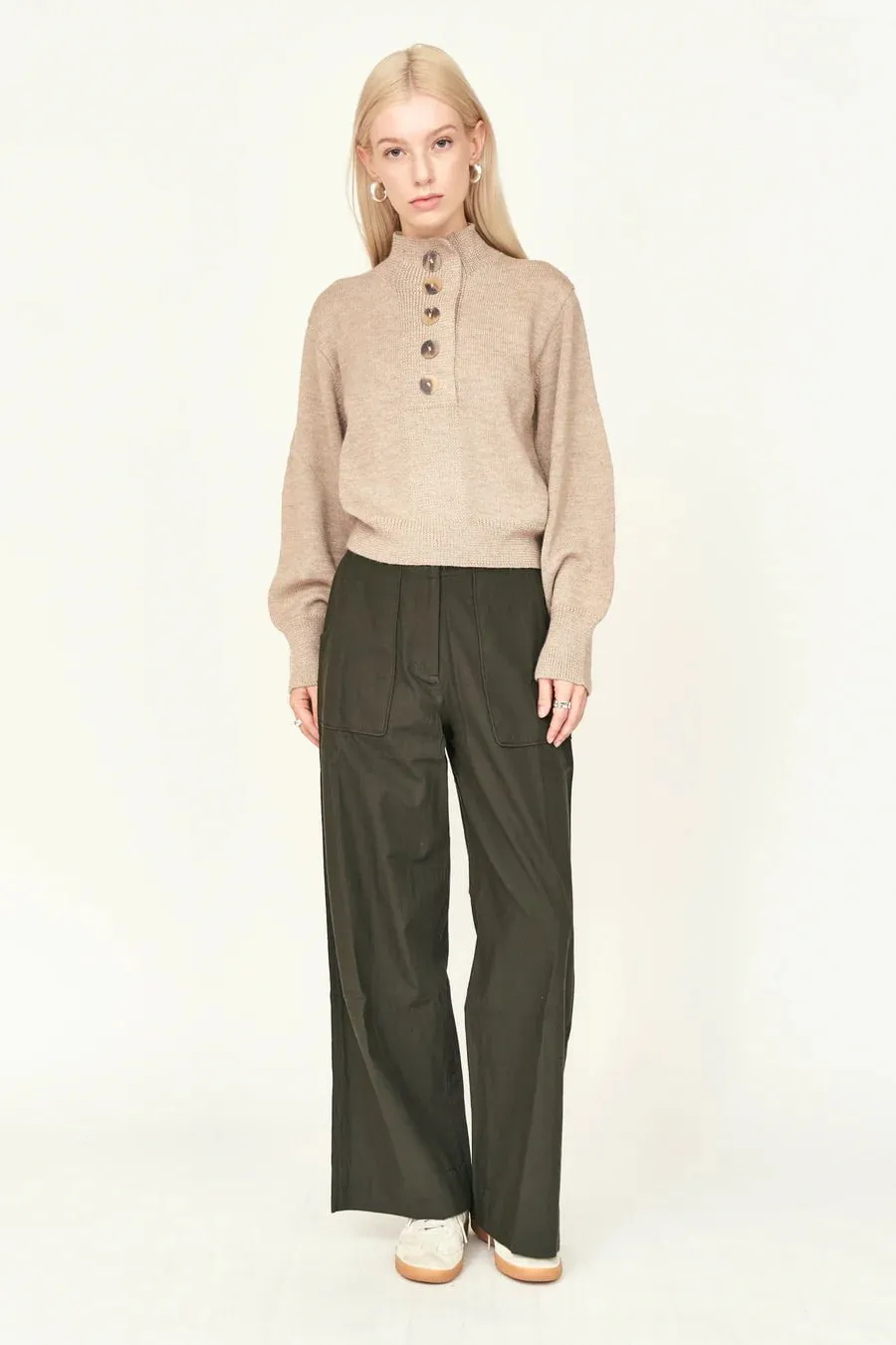 Ghent Sweater in Oatmeal sold by Beau & Ro product image thumbnail 4