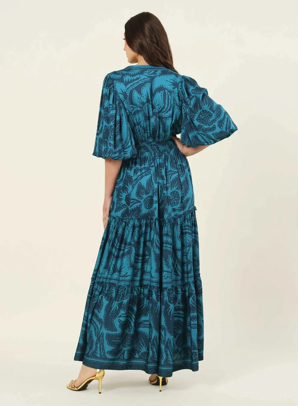 Sloan Maxi in Odisha Everglade sold by Beau & Ro product image thumbnail 3