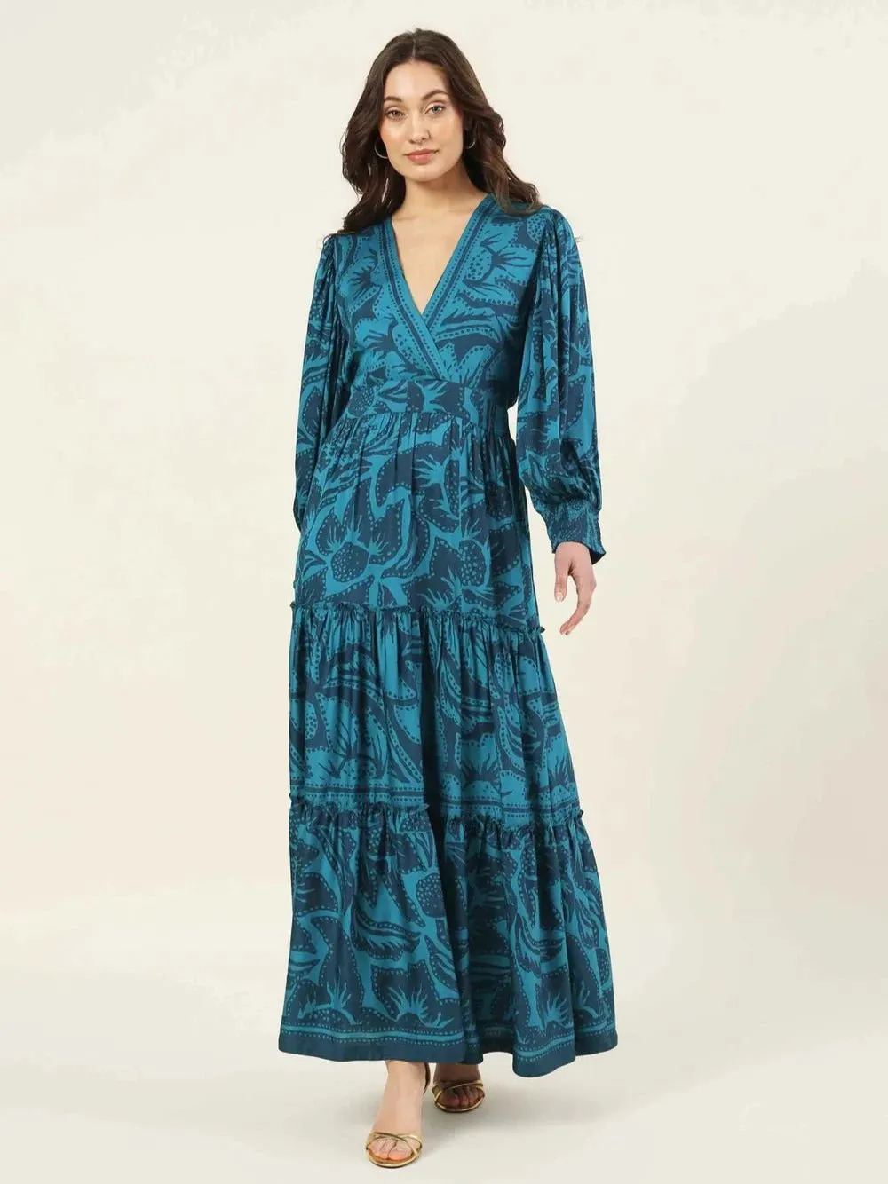 Sloan Maxi in Odisha Everglade sold by Beau & Ro