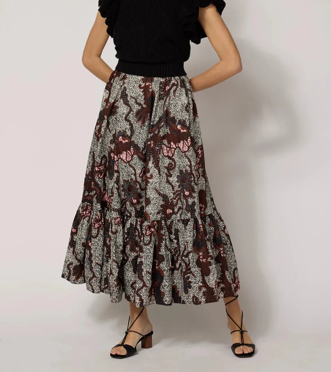 Keisha Ankle Skirt in Castello sold by Beau & Ro product image thumbnail 2