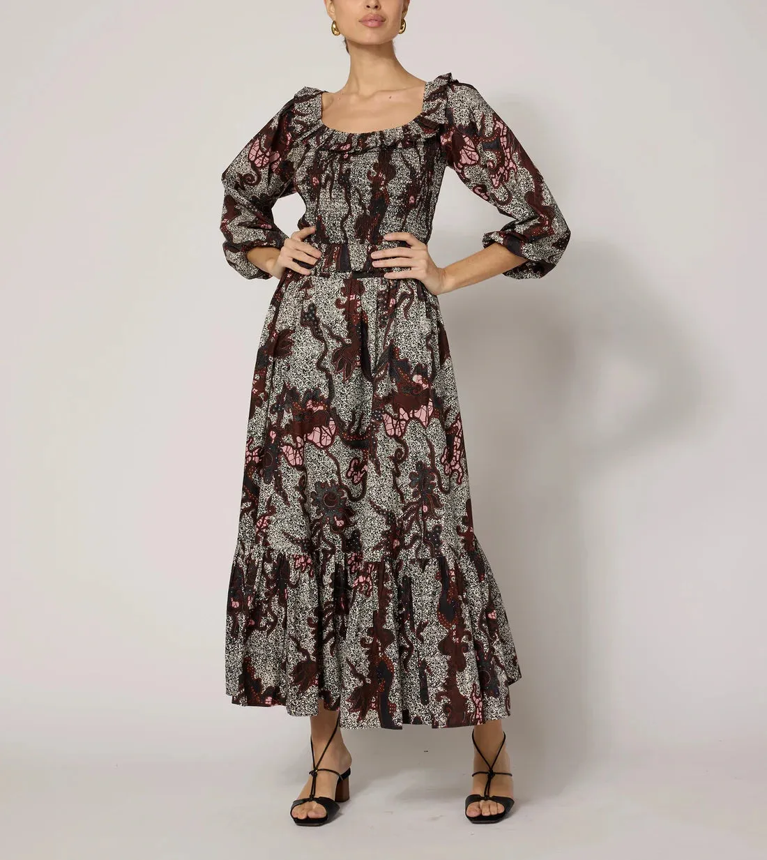 Keisha Ankle Skirt in Castello sold by Beau & Ro product image thumbnail 5