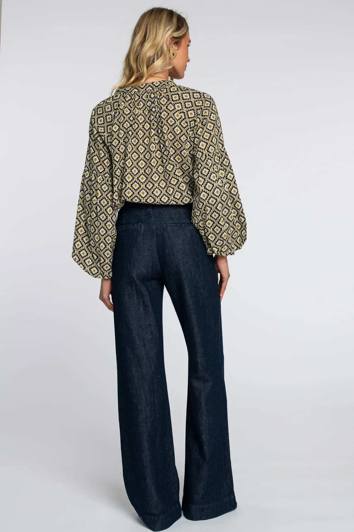 Emory Blouse in Patch sold by Beau & Ro product image thumbnail 2