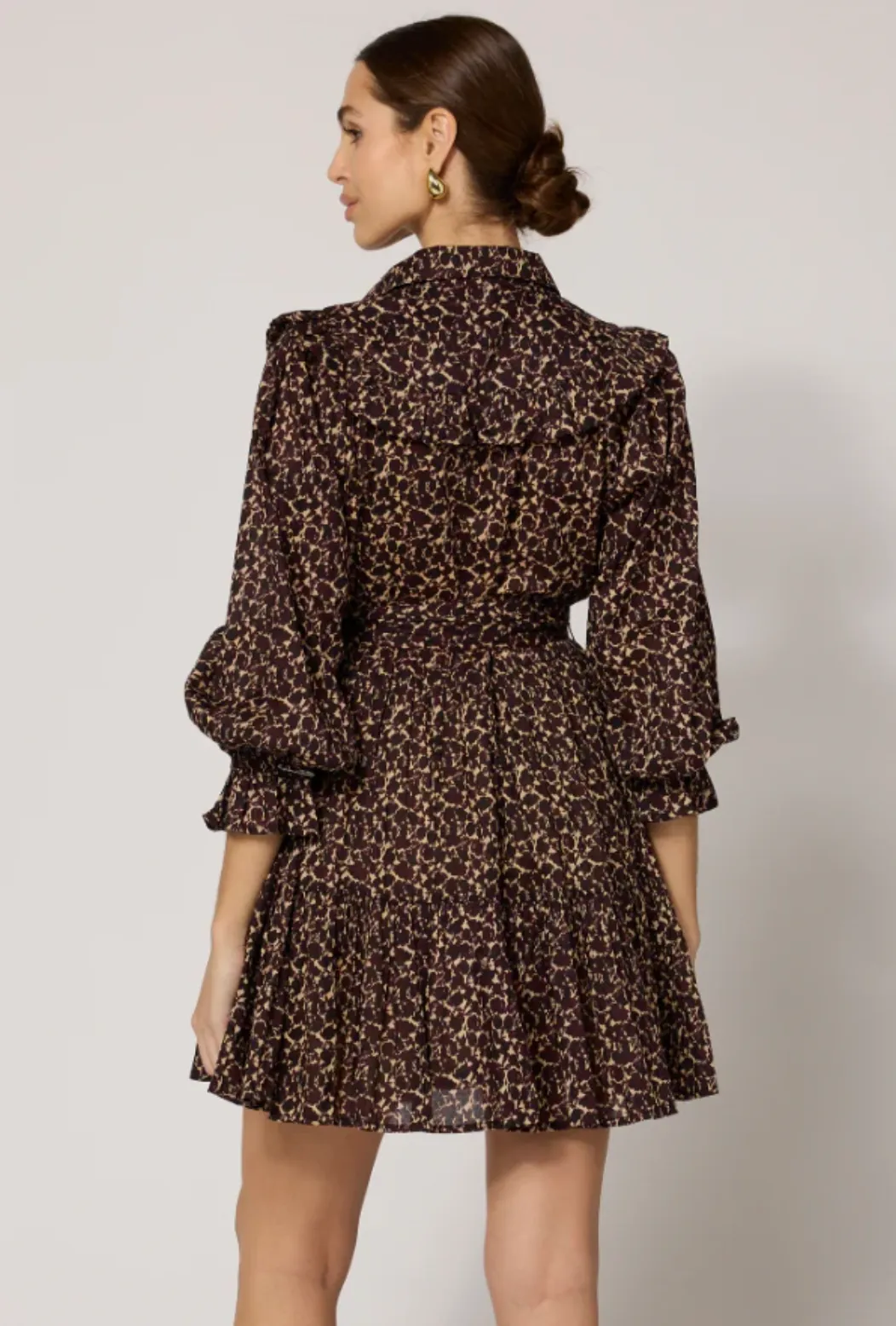 Lotte Mini Dress in Medici Print sold by Beau & Ro product image thumbnail 2