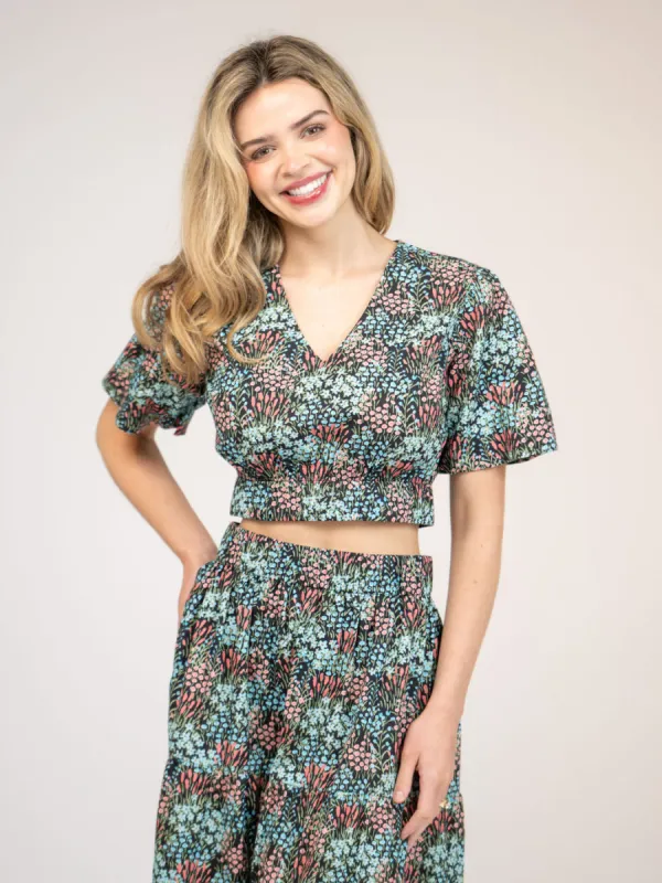 The Abby Top | Tiny Black Garden sold by Beau & Ro