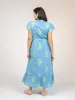 The Flutter Midi Dress | Sky Jaipur Floral sold by Beau & Ro