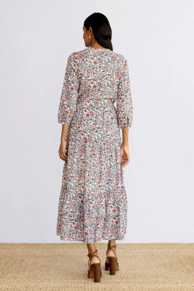 Bazaar Dress in Java Vine Wine sold by Beau & Ro product image thumbnail 2