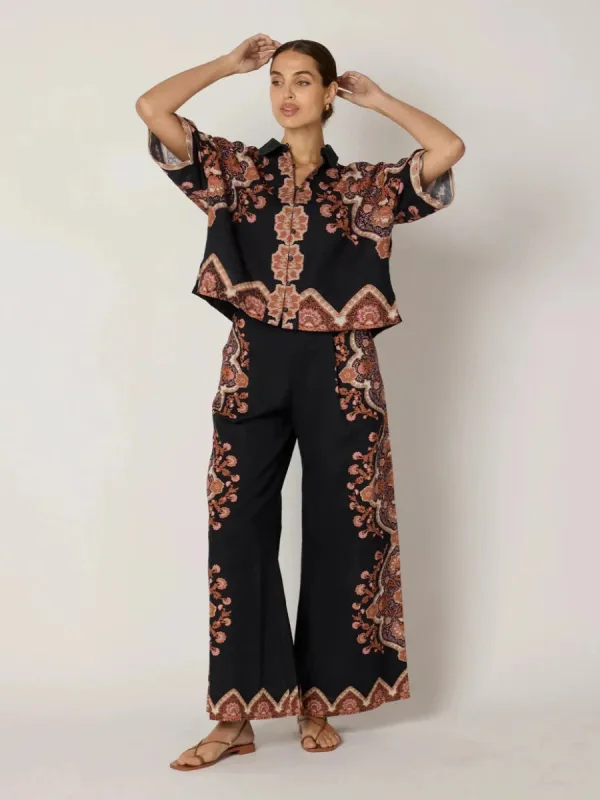 Martin Pant in Dark Lagos sold by Beau & Ro