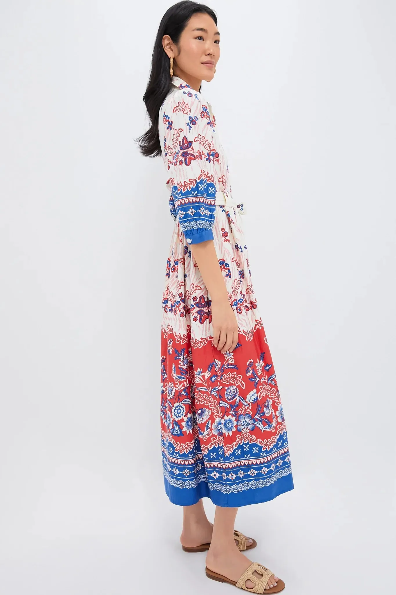 Marlene Dress in Wanderlust Paprika sold by Beau & Ro product image thumbnail 2