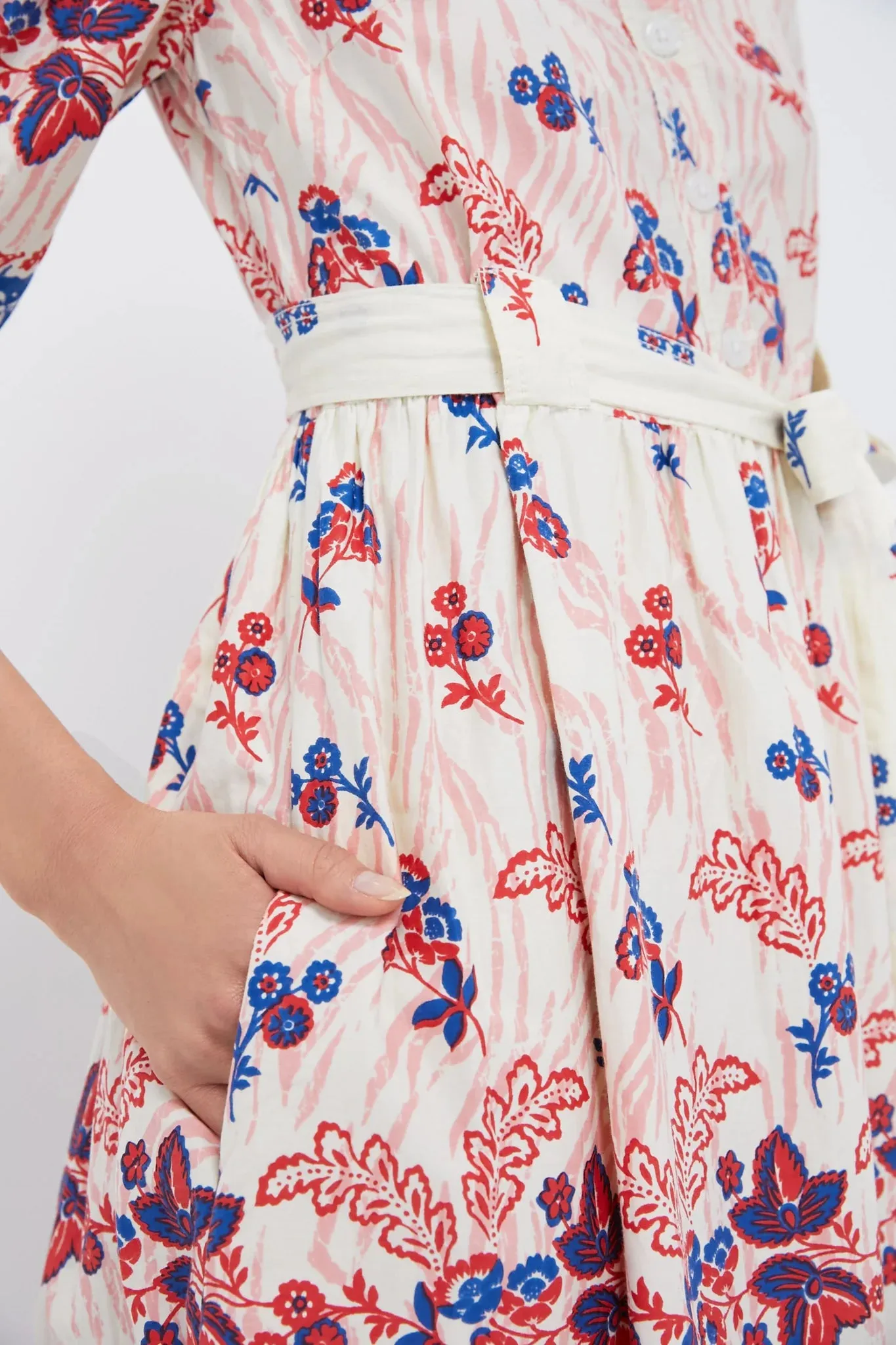 Marlene Dress in Wanderlust Paprika sold by Beau & Ro product image thumbnail 5