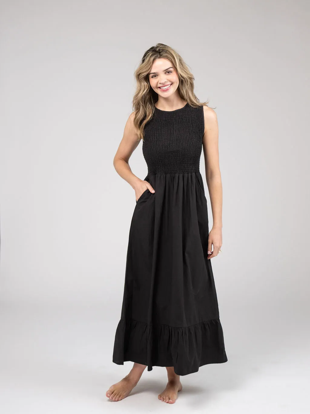 The Margot Dress | Black sold by Beau & Ro product image thumbnail 5