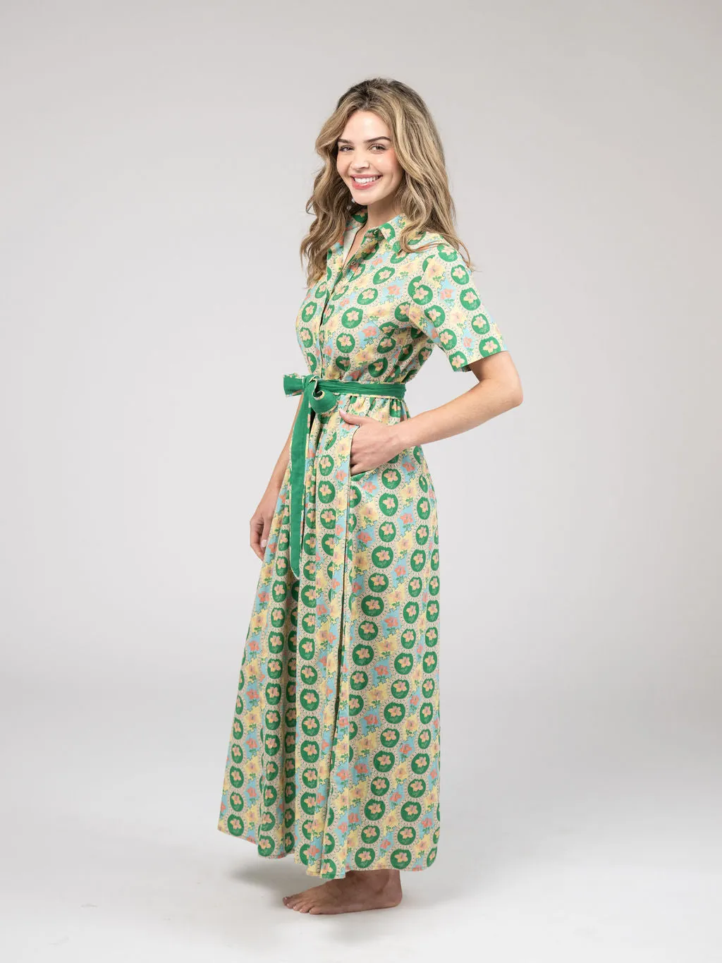 The Elle Maxi Dress | Lace Sorbet sold by Beau & Ro product image thumbnail 2