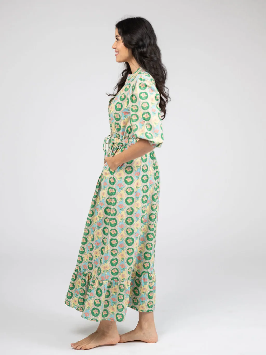 The Lily Midi Dress | Lace Sorbet sold by Beau & Ro product image thumbnail 3