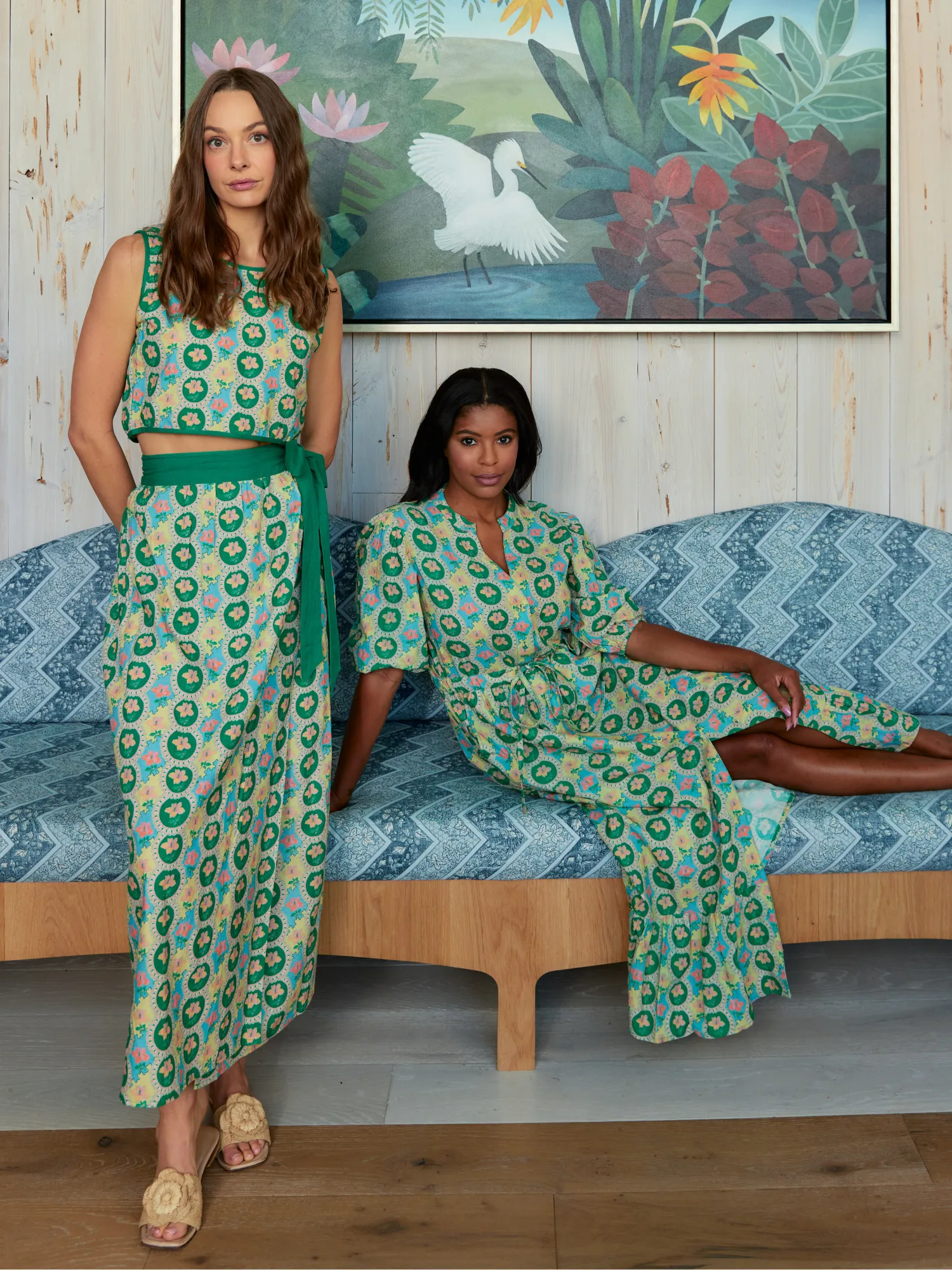 The Sullivan Skirt | Lace Sorbet sold by Beau & Ro product image thumbnail 2