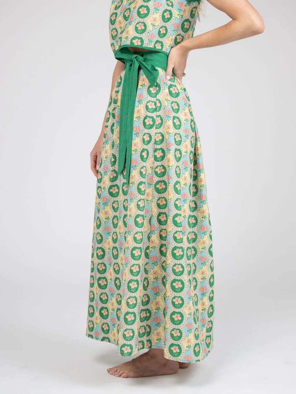 The Sullivan Skirt | Lace Sorbet sold by Beau & Ro product image thumbnail 3