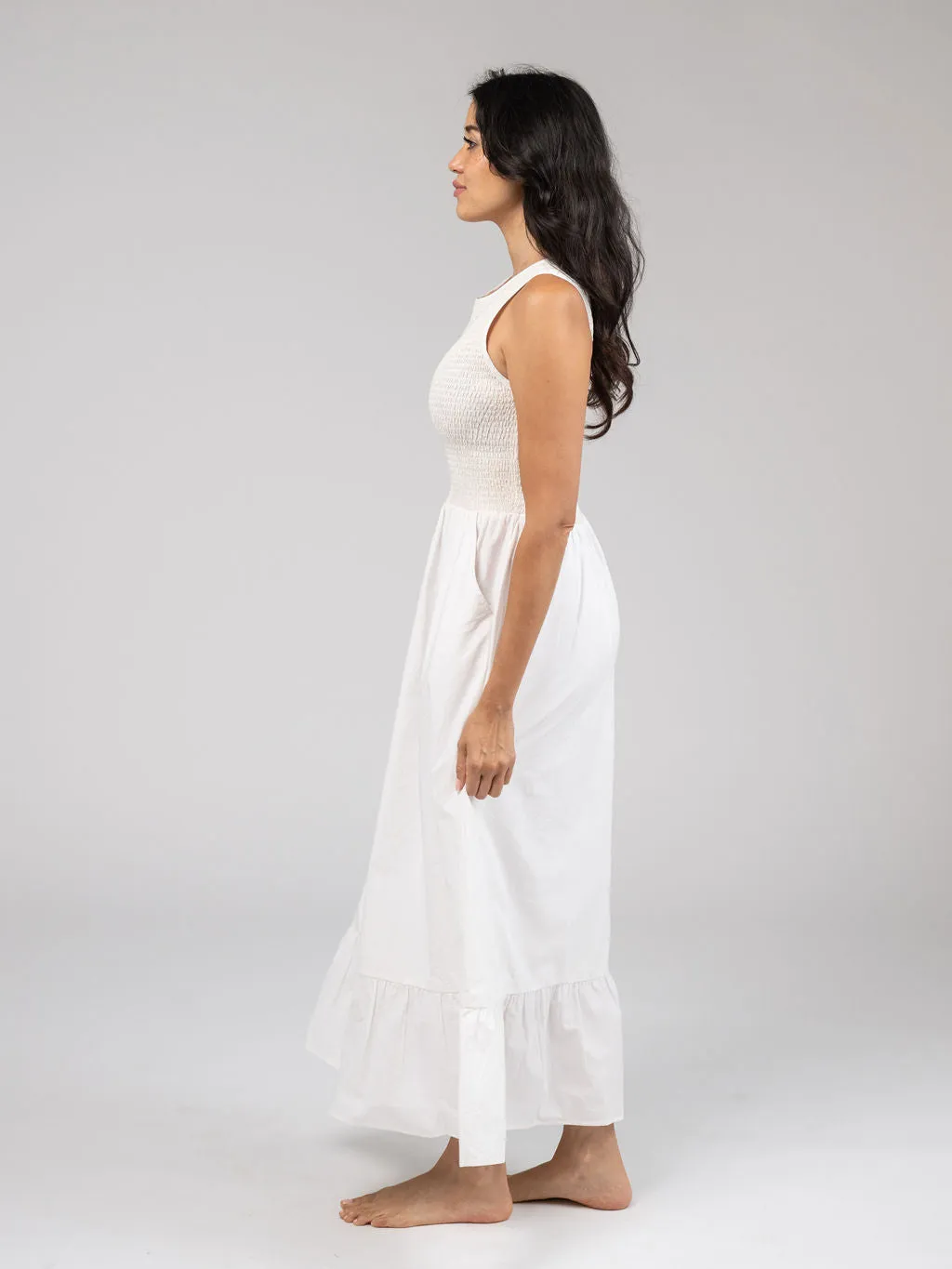 The Margot Dress | White sold by Beau & Ro product image thumbnail 3