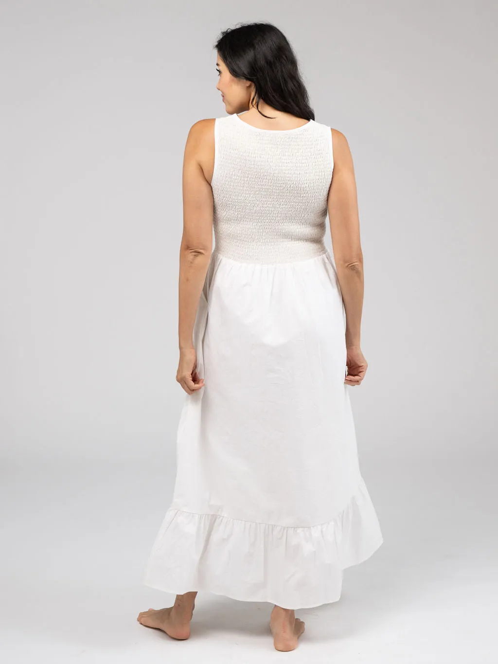 The Margot Dress | White sold by Beau & Ro product image thumbnail 4