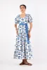 Daisy Dress in Papillon Cobalt sold by Beau & Ro