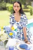 Daisy Dress in Papillon Cobalt sold by Beau & Ro
