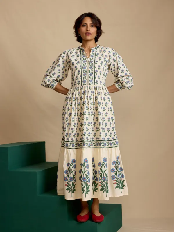 Como Dress in Kashmir Flower sold by Beau & Ro