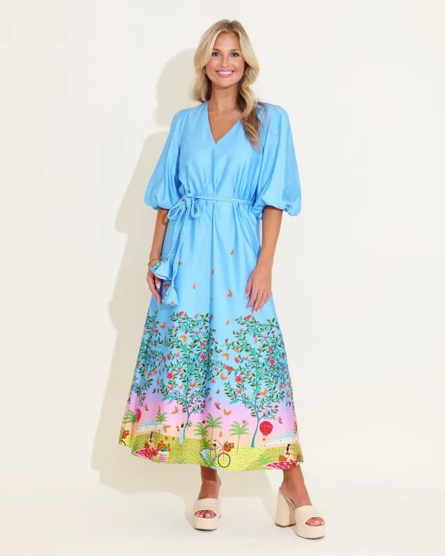 Lizzie Dress in Promenade sold by Beau & Ro