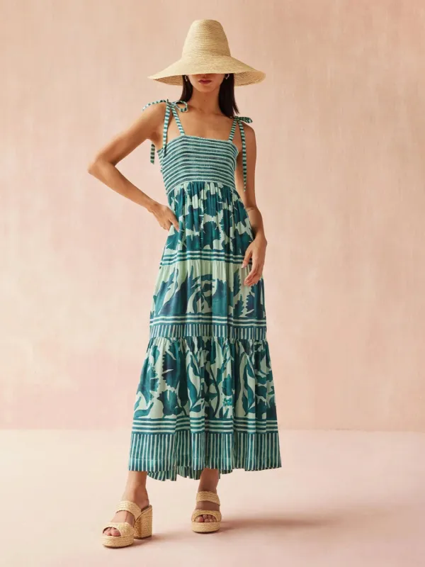 Lana Maxi in Delfina Montego sold by Beau & Ro