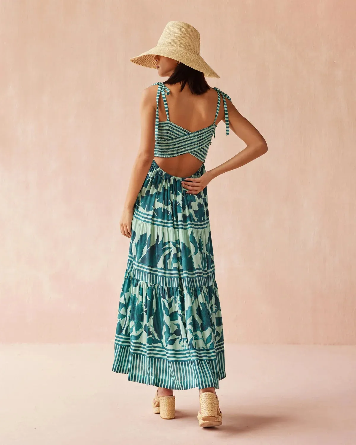 Lana Maxi in Delfina Montego sold by Beau & Ro product image thumbnail 4