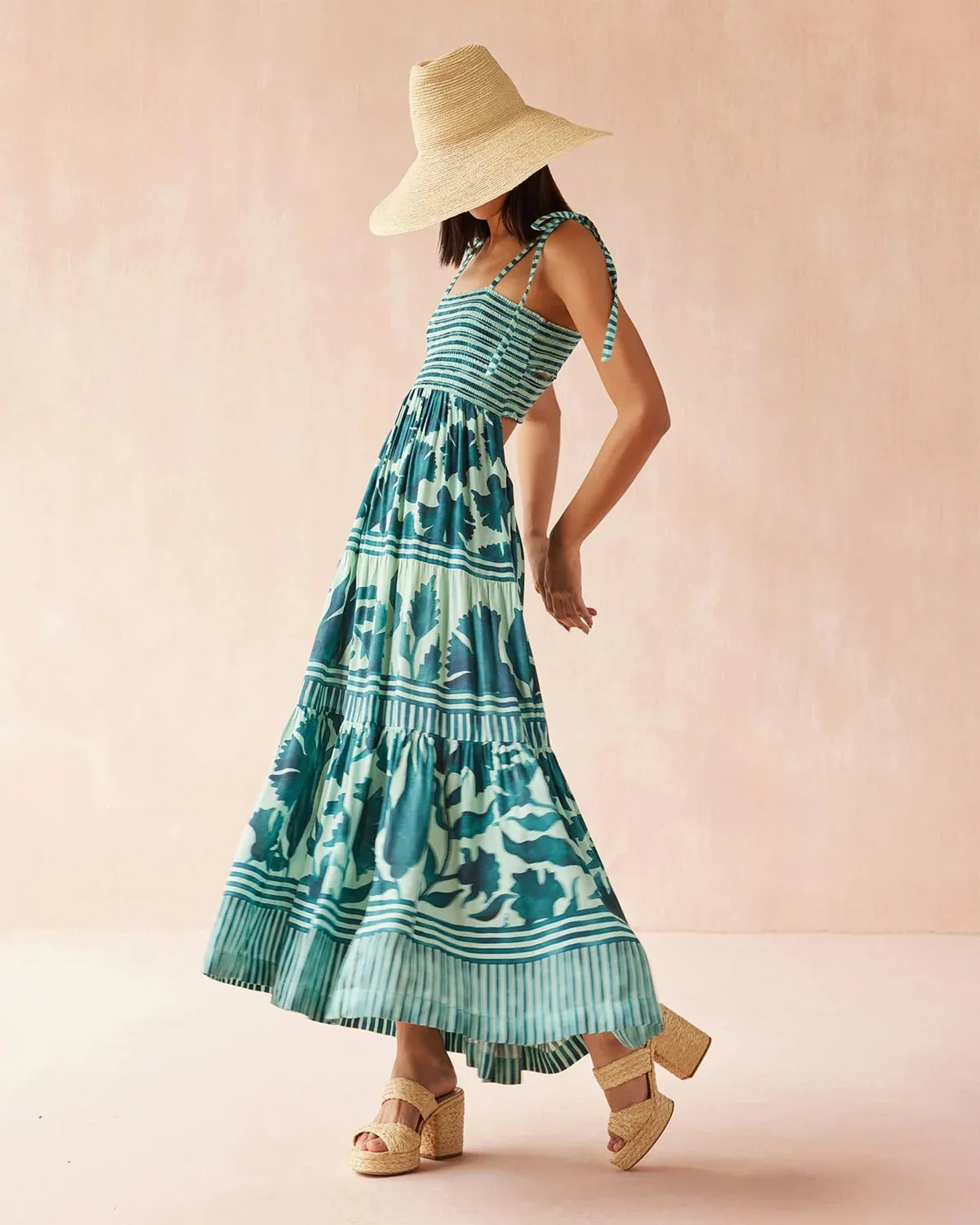 Lana Maxi in Delfina Montego sold by Beau & Ro product image thumbnail 2