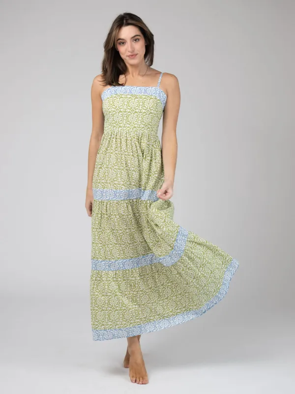 The Mallorca Maxi | Sage Daisy sold by Beau & Ro