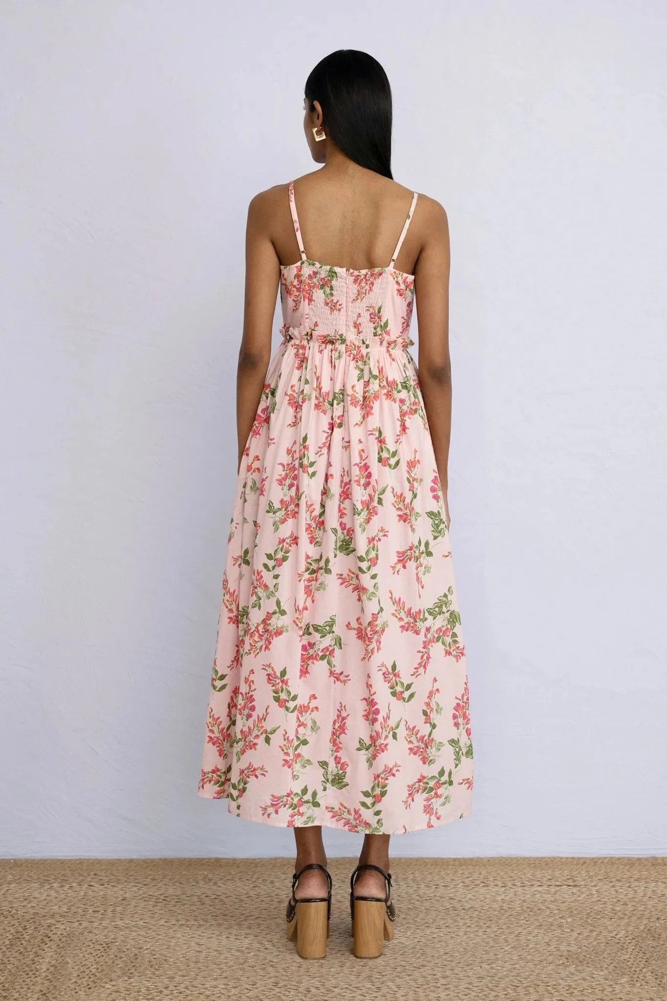 Phoebe Dress in Wisteria Cabaret sold by Beau & Ro product image thumbnail 4