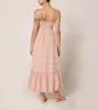 Magnolia Ankle Dress in Bellini Peach sold by Beau & Ro