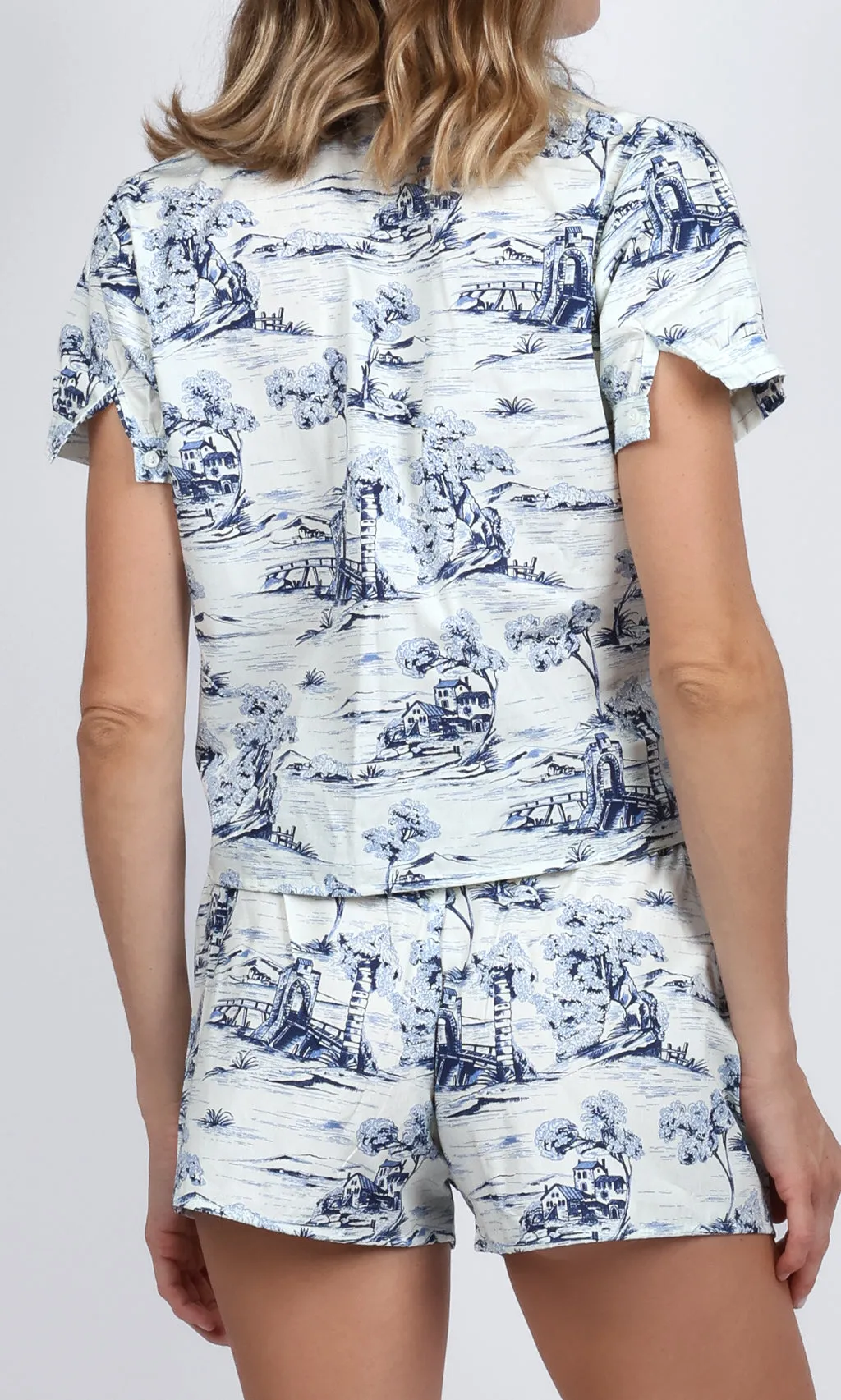 Nora Top in Poseidon sold by Beau & Ro product image thumbnail 2