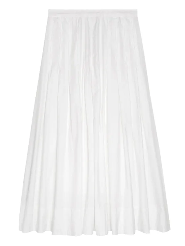 The Rhythm Skirt in White sold by Beau & Ro