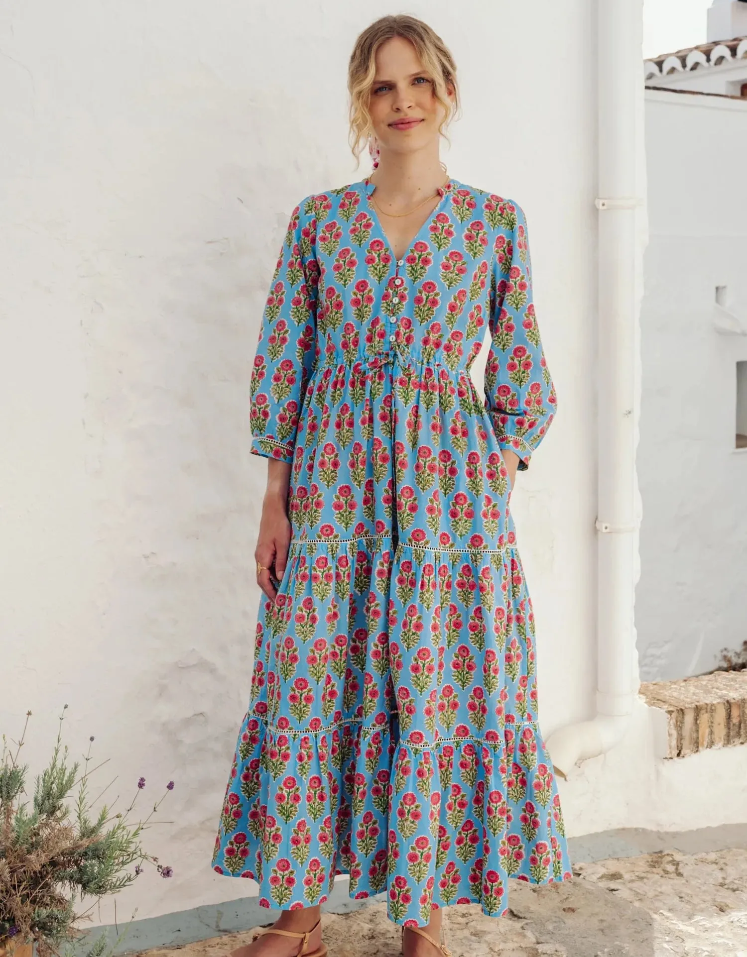 Maria Dress in Island Buta sold by Beau & Ro product image thumbnail 4