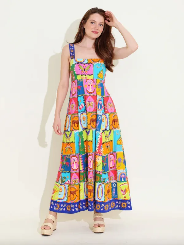 Maria Dress in Nirvana sold by Beau & Ro