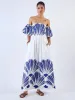 Leah Dress in Venus Navy sold by Beau & Ro