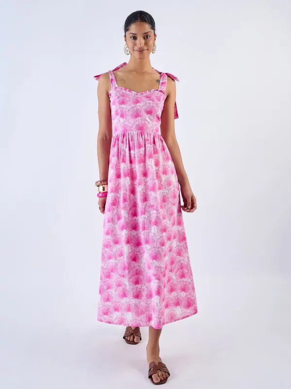 blossom pink tweed jackie dress THE JACKIE DRESS in Pink Tweed Pink Tweed Jacquard / 2023RES376 PTJ / 2